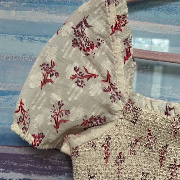 Flag & Anthem - Size S Floral Smocked Dress - Picture 6 of 9